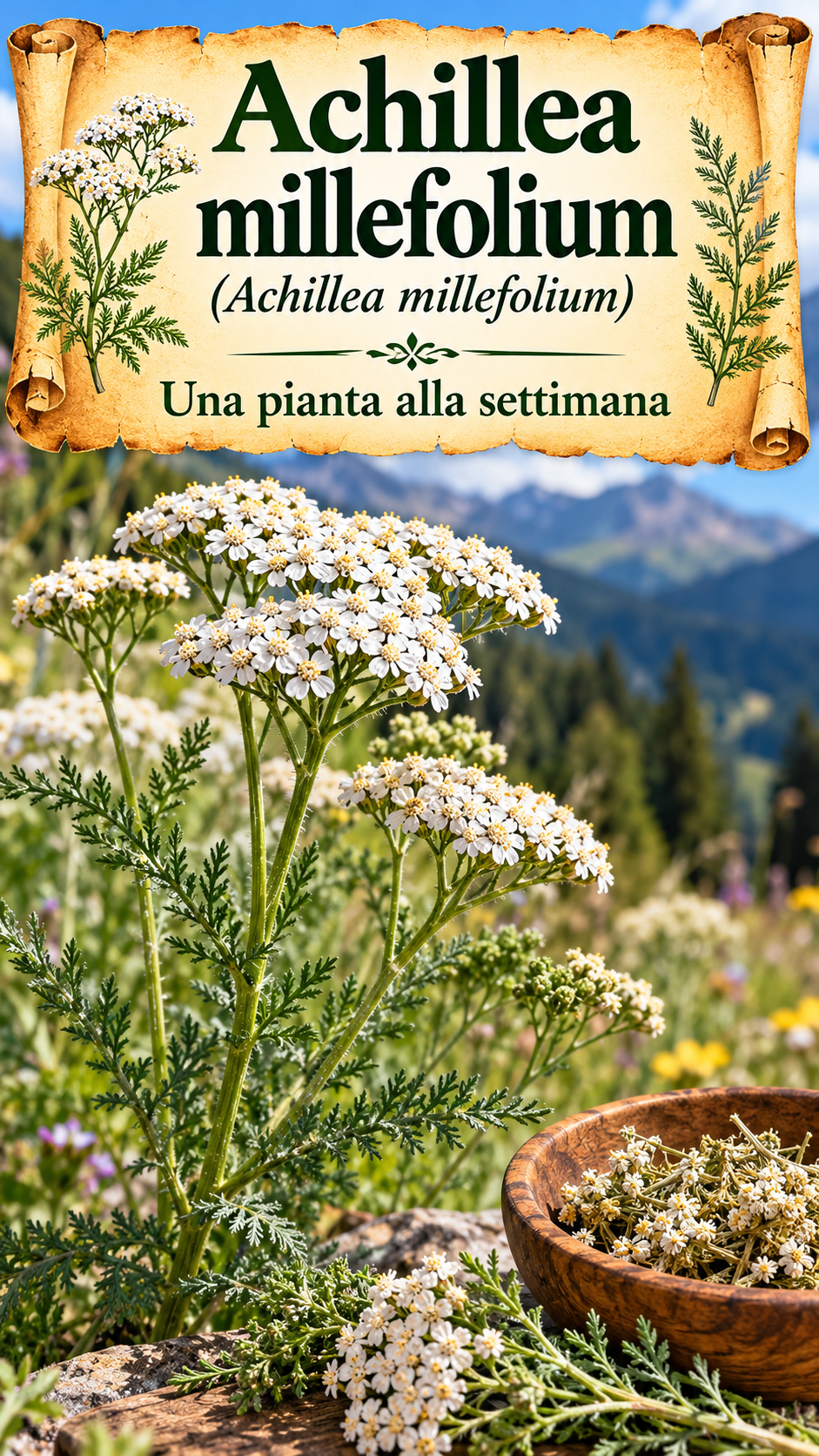 Achillea – Proprietà, benefici e rimedi naturali (PDF)
